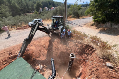 Muğla Fethiye’de içme suyu sorunu gideriliyor